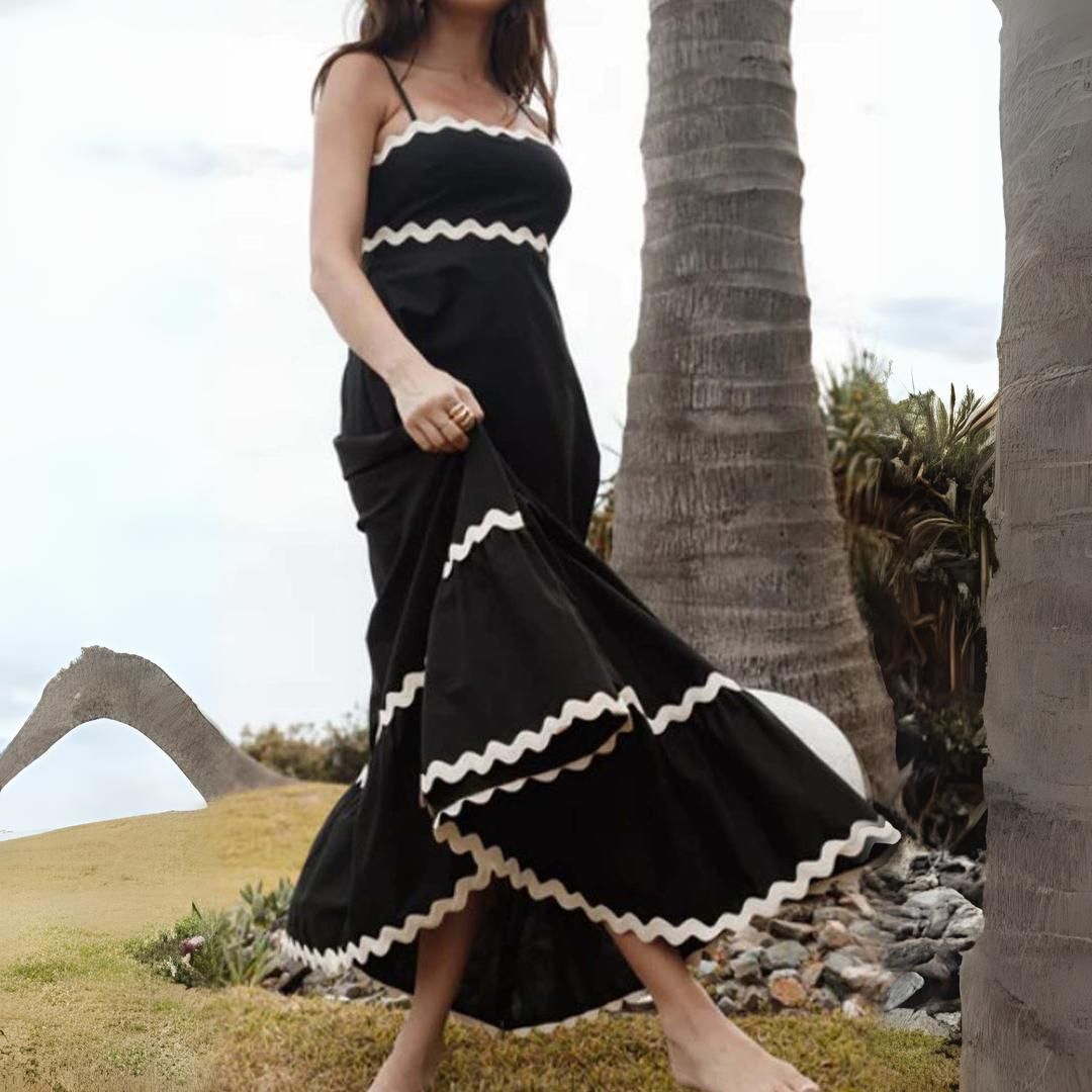 'Lets do summer' long maxi dress