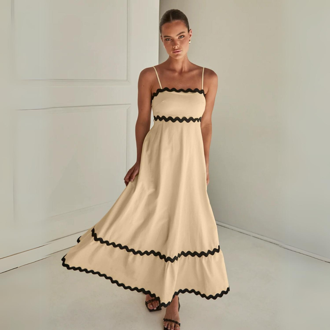 'Lets do summer' long maxi dress