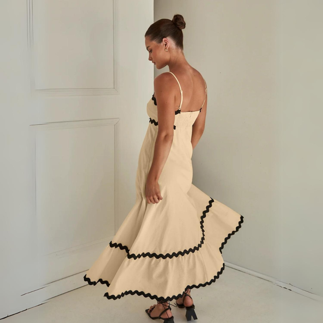 'Lets do summer' long maxi dress