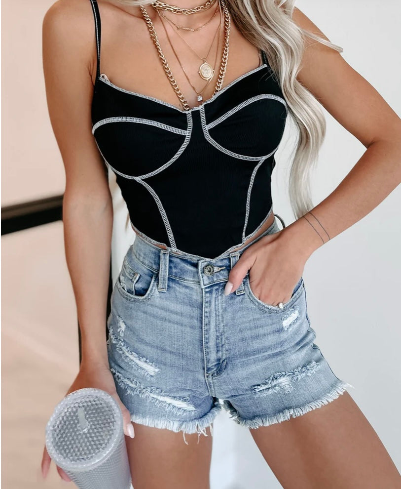 ‘Kristina’ crop top.