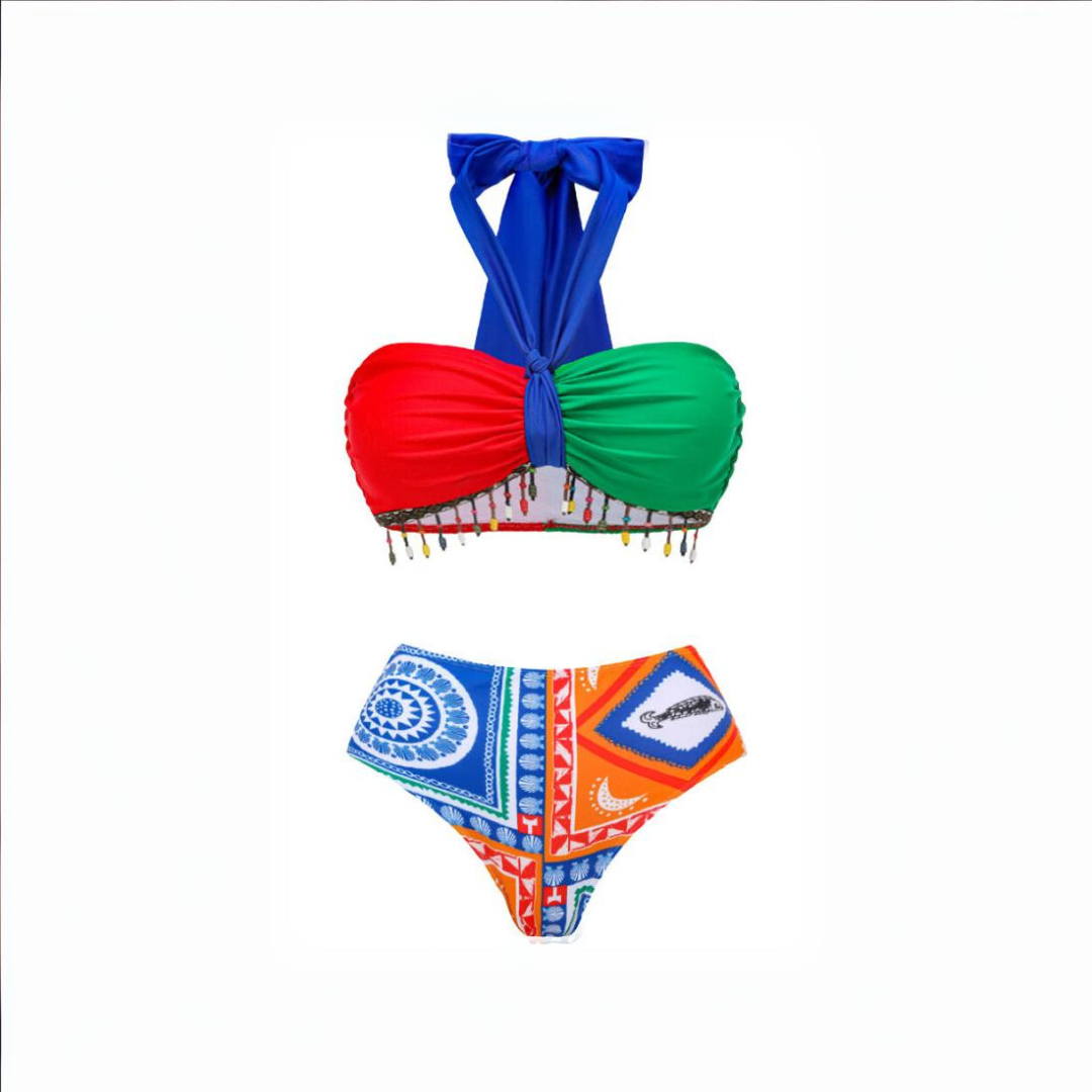 'Beach and chill' swimsuit set