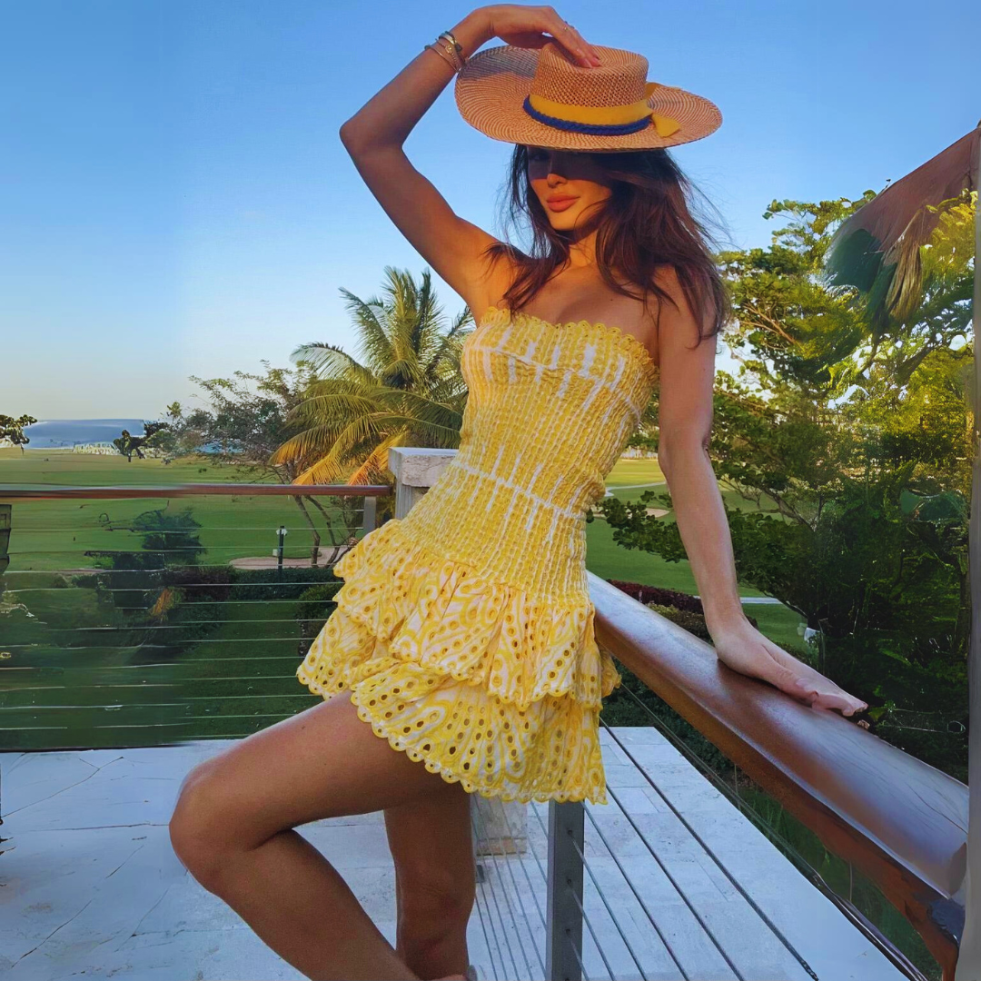 'Lyla' luxe summer tube dress