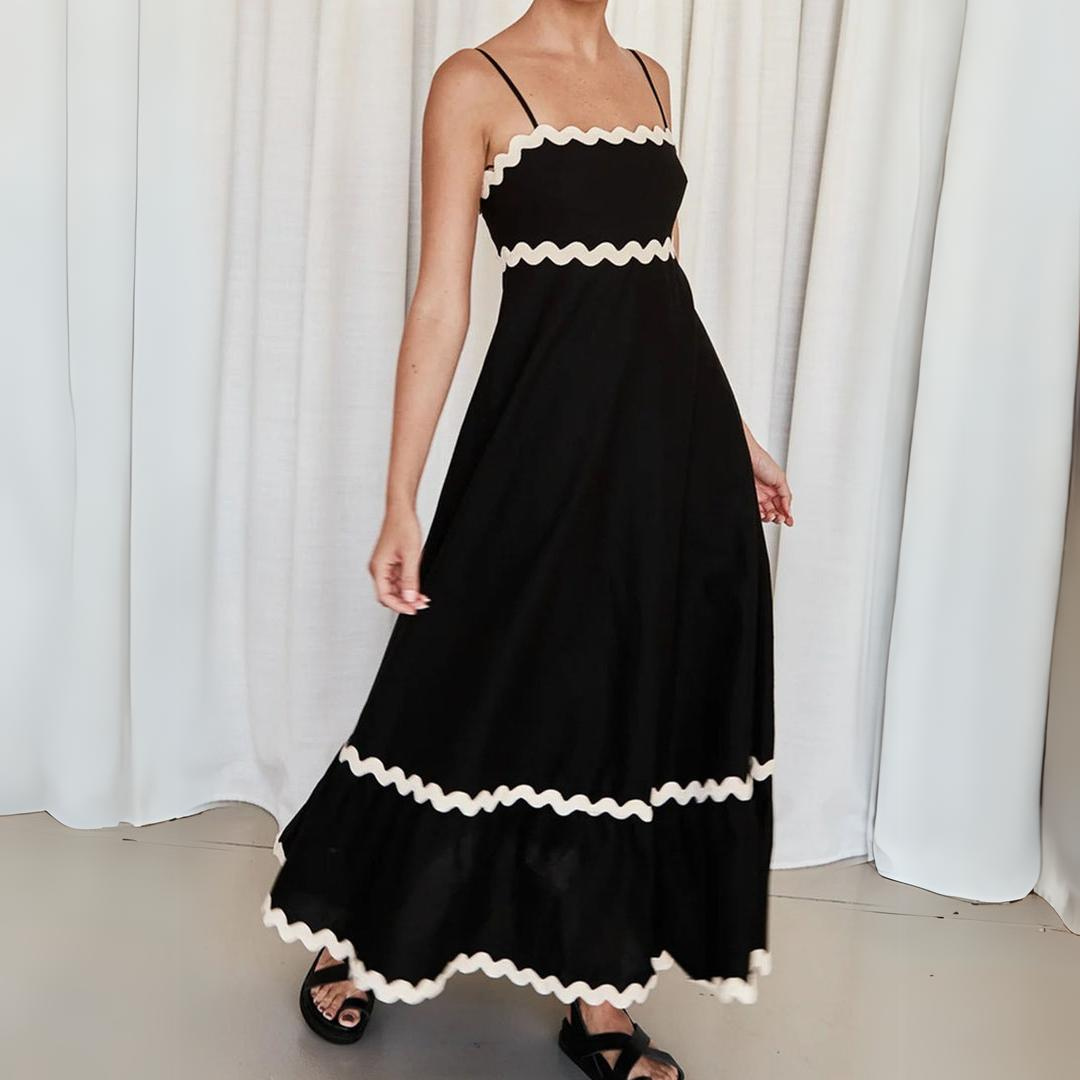 'Lets do summer' long maxi dress