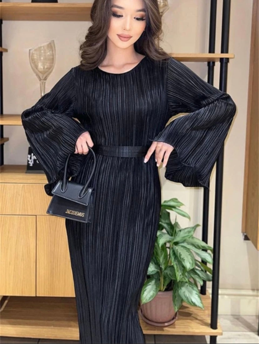 ‘Italia’ belted long dress