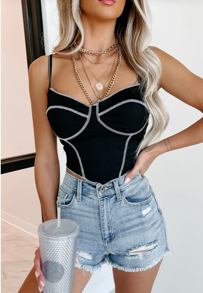 ‘Kristina’ crop top.