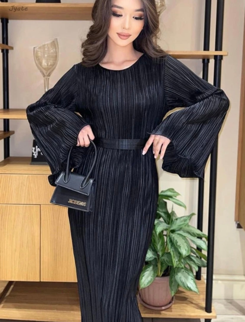 ‘Italia’ belted long dress