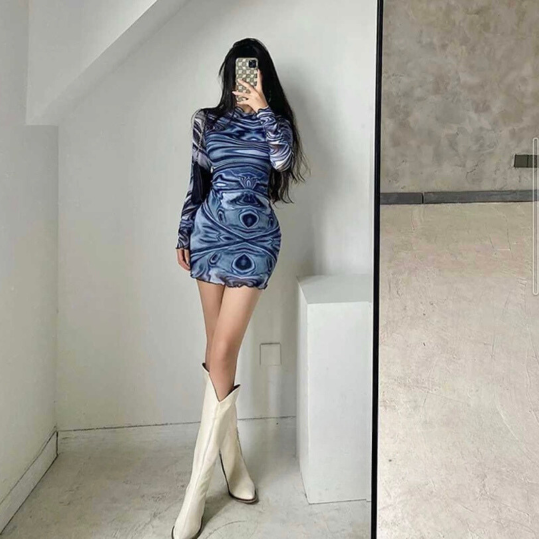 ‘Swirl’ Y2k dress.