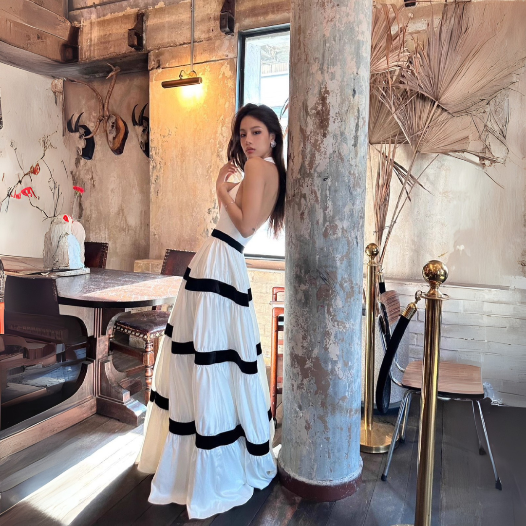'Emily' classic maxi dress
