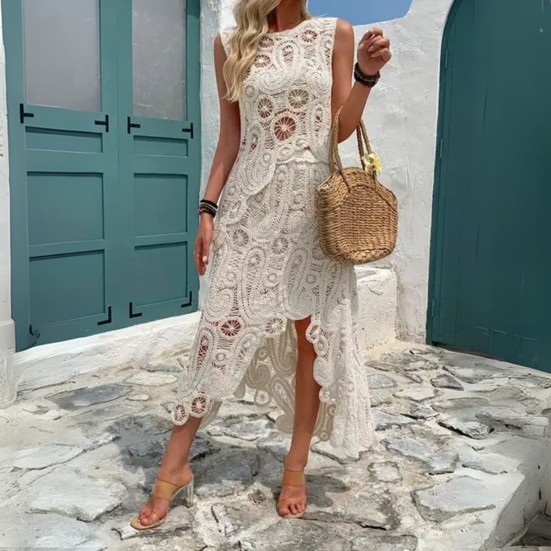 'Georgina' crochet coord set