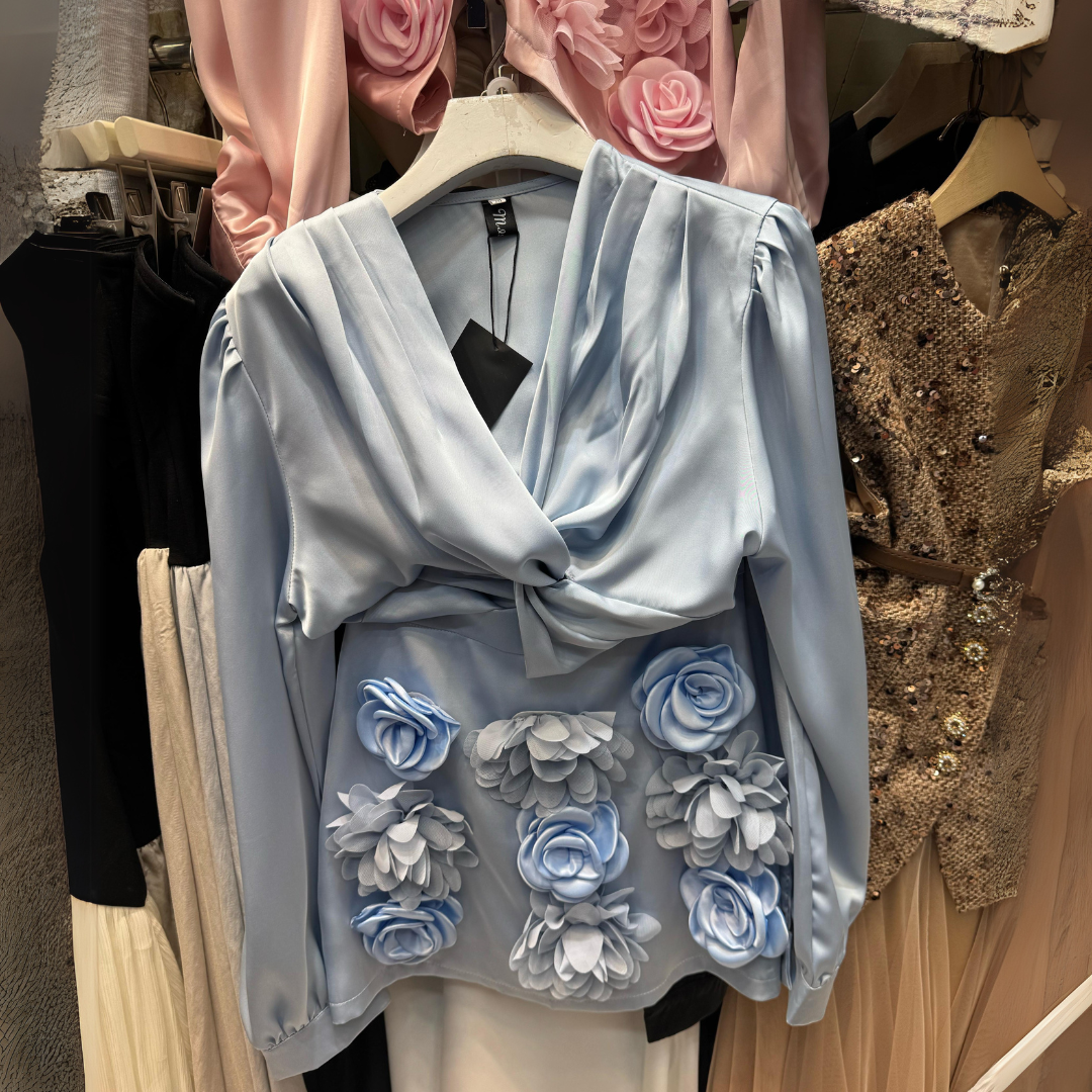 'Rosabella' floral skirt and top set