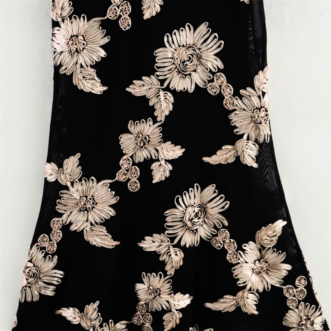 'Beatrice' Halter neck dress