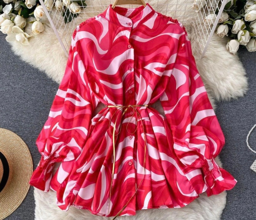 ‘Girl next door’ dress.