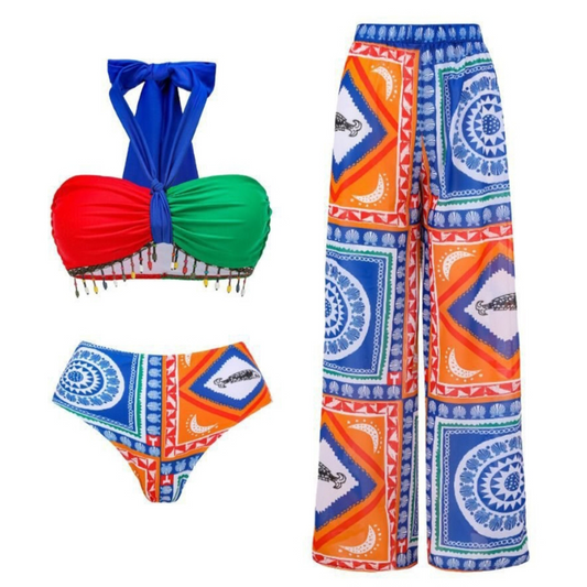 'Beach and chill' swimsuit set