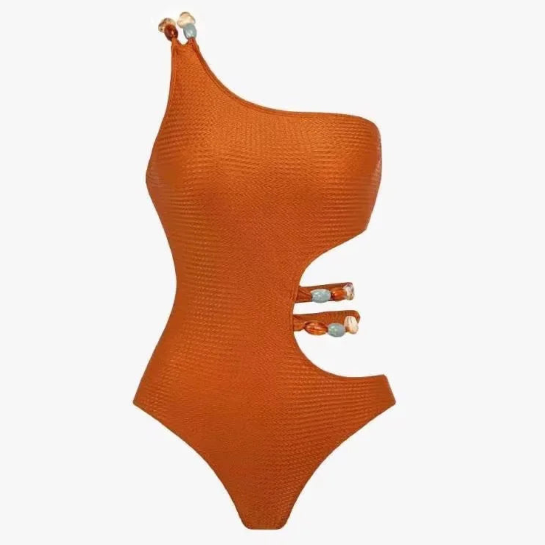 'Island girl' swimsuit set with sarong