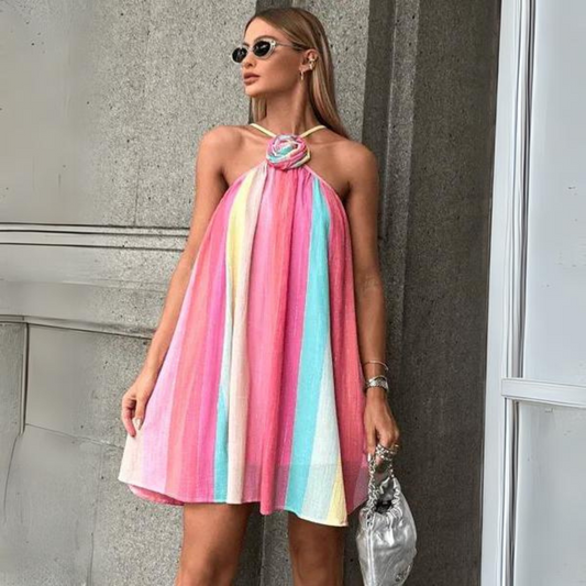 'Noor' multicolor dress