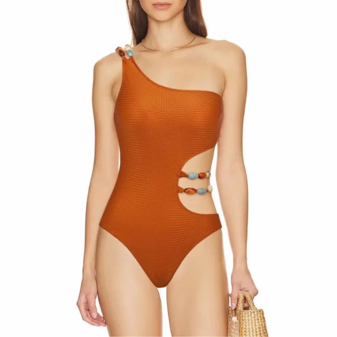 'Island girl' swimsuit set with sarong
