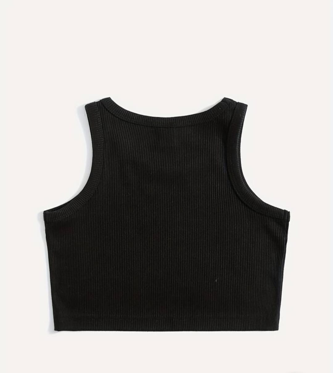 ‘Hello Bee’ ribbed tank top.