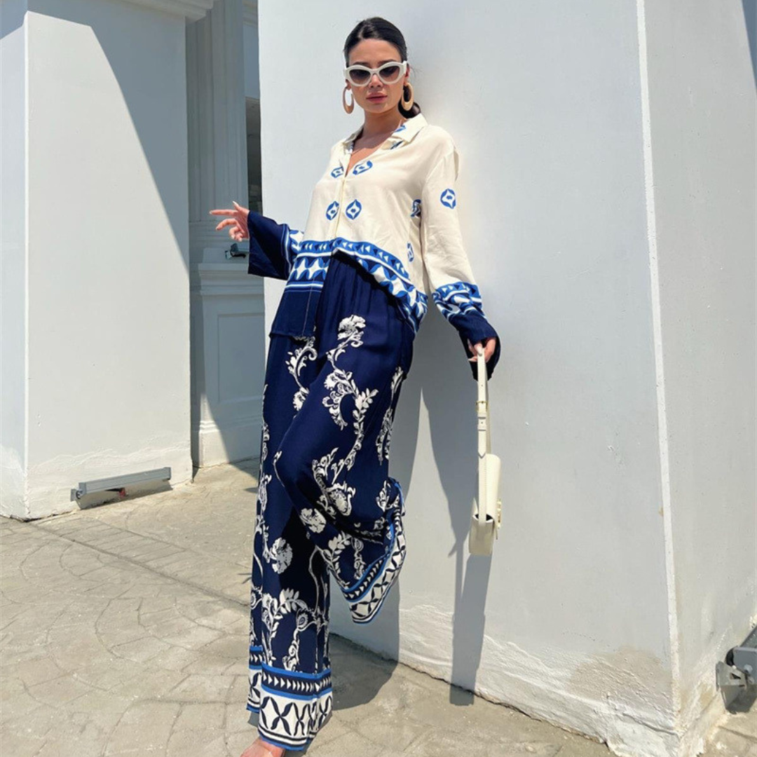 'Georgia' printed coord set