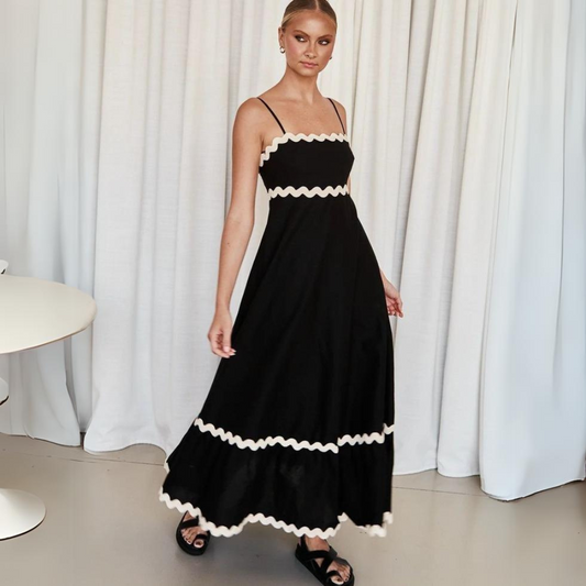 'Lets do summer' long maxi dress
