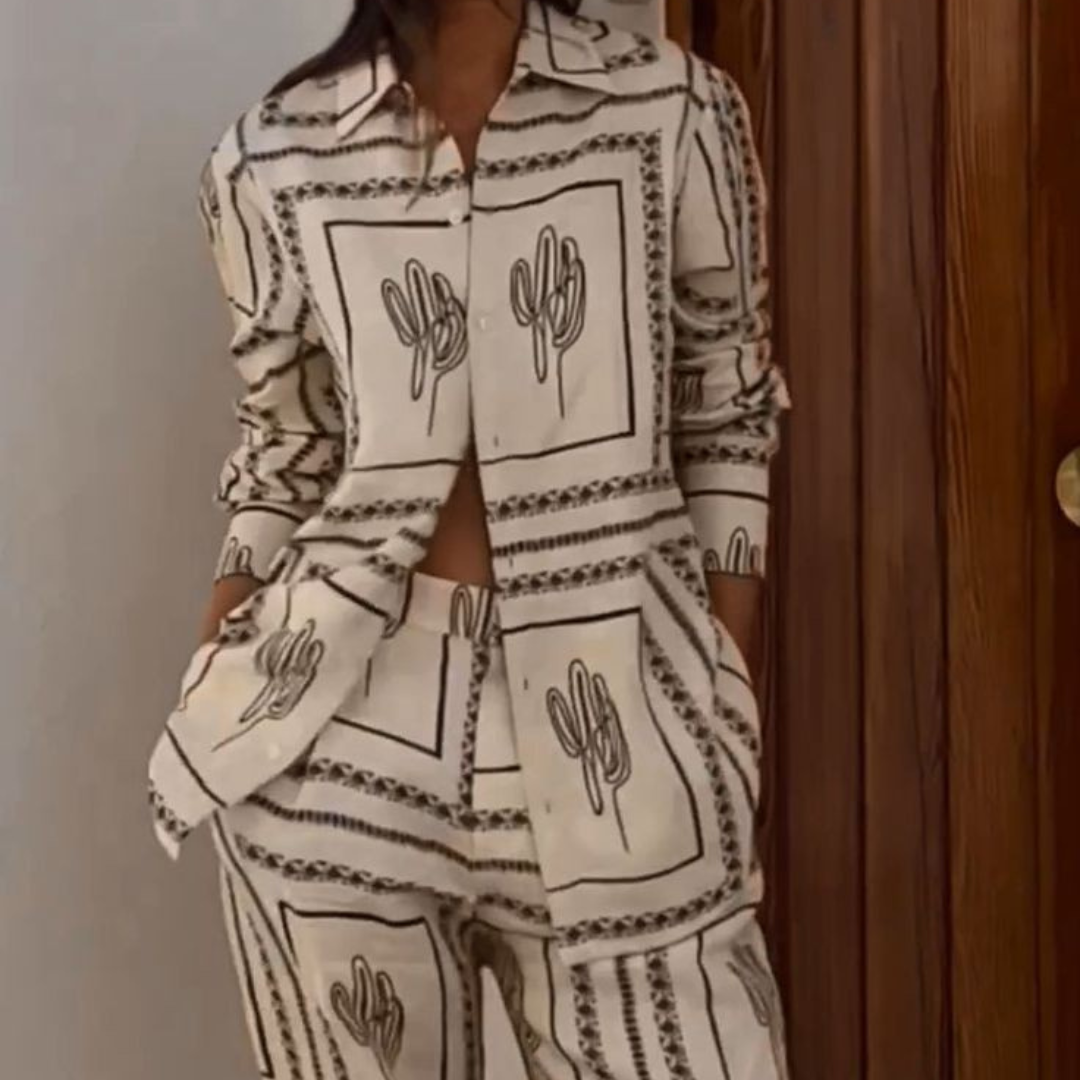 'Miami' printed coord set