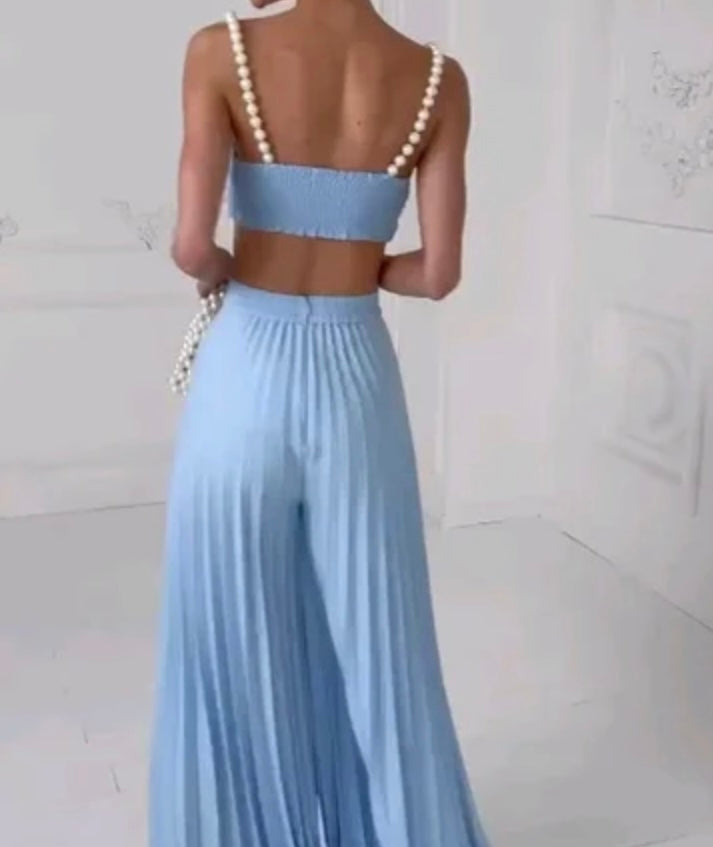 ‘Divine’ pearl three piece co-ord set.