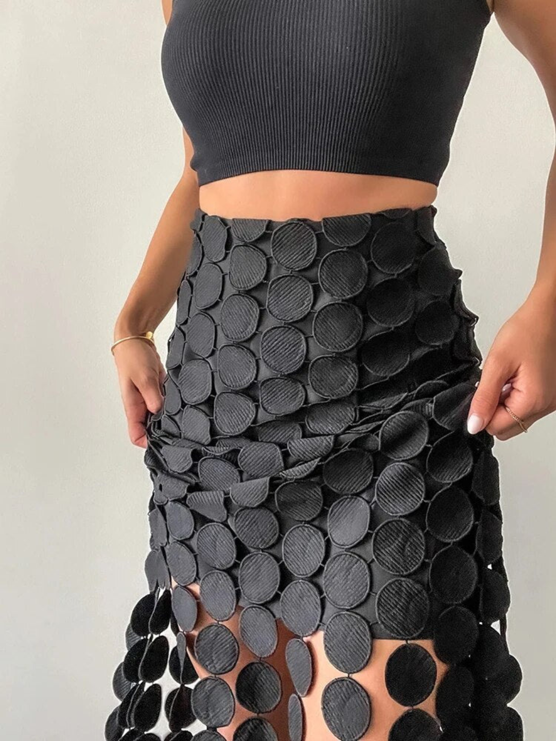 ‘Wild Child’ laser cut skirt