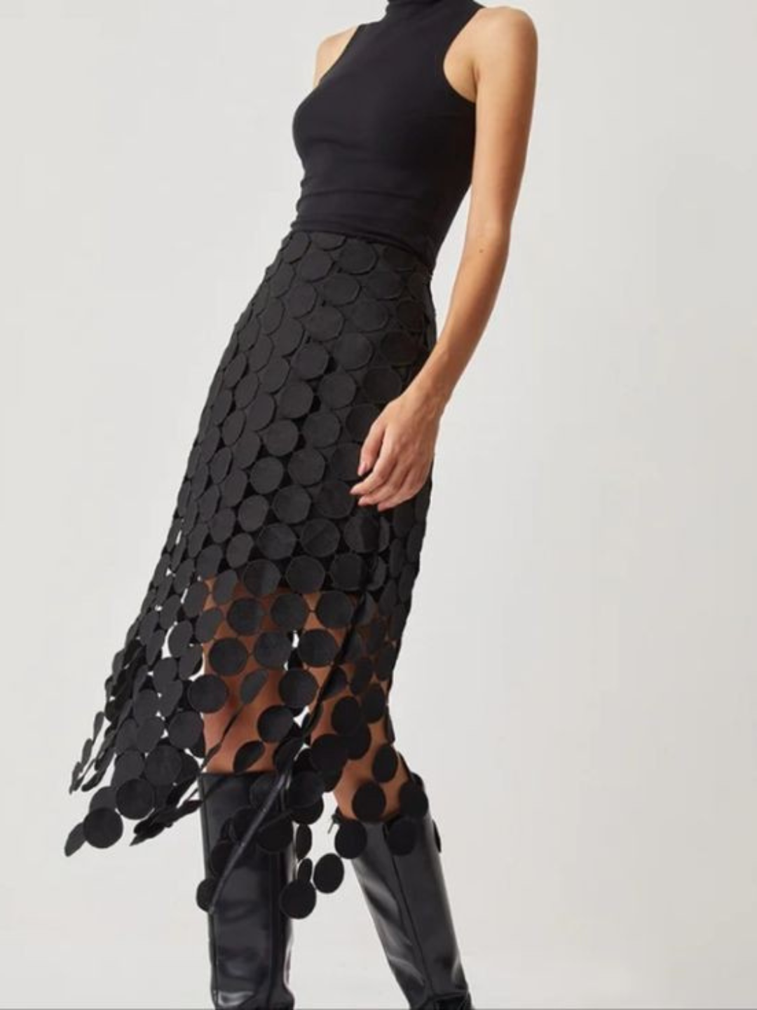 ‘Wild Child’ laser cut skirt