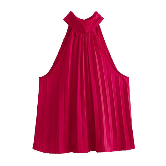 'Rose' Halter neck top