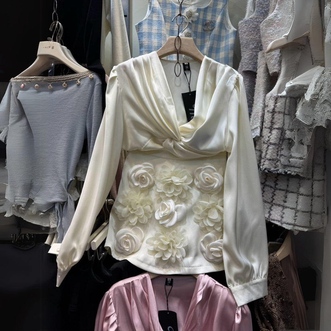 'Rosabella' floral skirt and top set