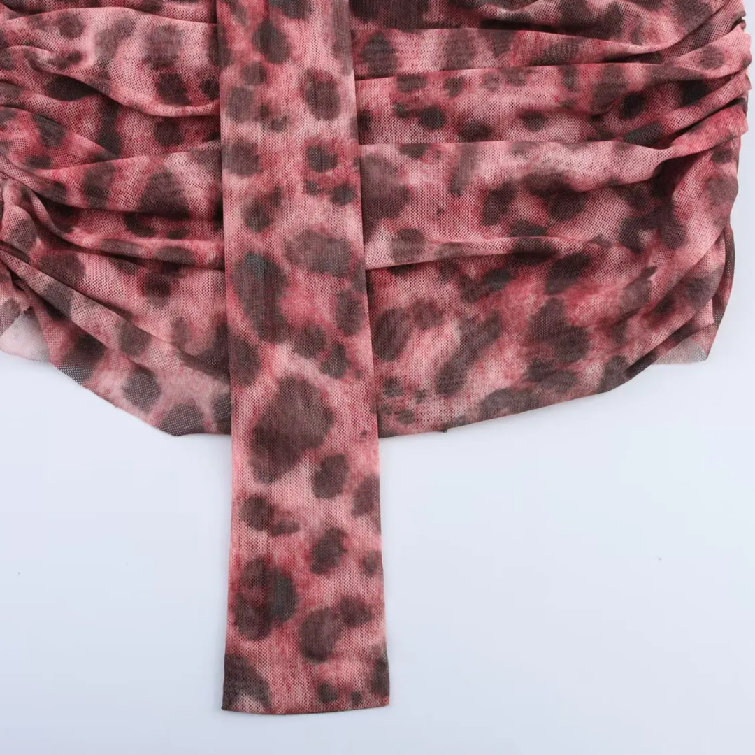 'Chloe' leopard print top
