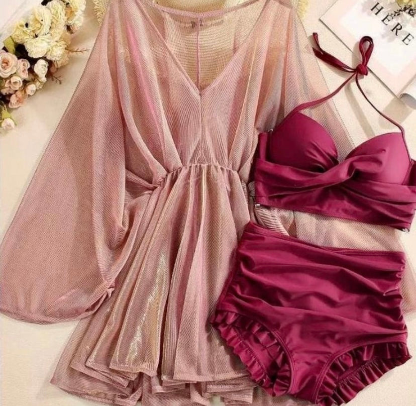 ‘Rubina’ 3 piece swimsuit set.