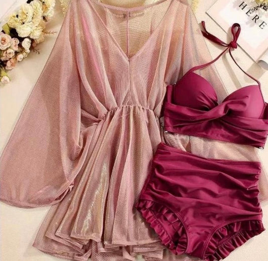 ‘Rubina’ 3 piece swimsuit set.