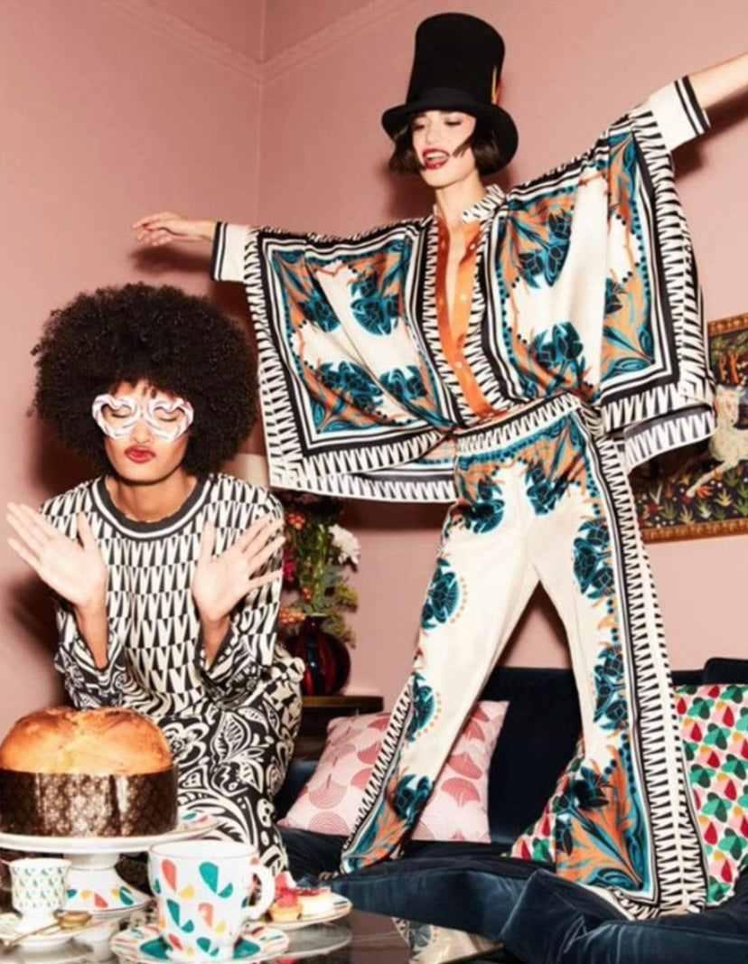 ‘Boho’ printed, co-ord set. ( 2 piece )