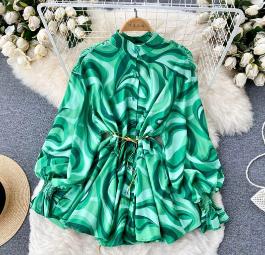 ‘Girl next door’ dress.
