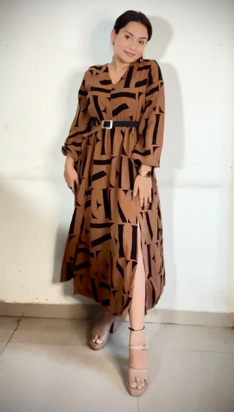 ‘Melisa’ maxi dress.